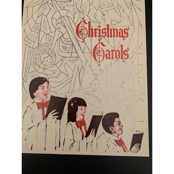 Vintage 1978 Christmas Carols Pamphlet Insurance Advertisement John Hancock - Picture 2 of 7